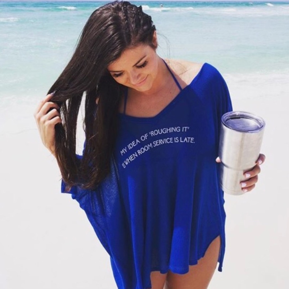 Wildfox | “My idea of roughing it•Room service”